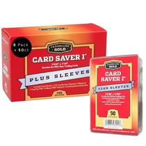 Card Saver 1 Cardboard Gold 400 suportes semirrígidos Card Saver 1 Cardboard Gold 400 suportes semirrígidos