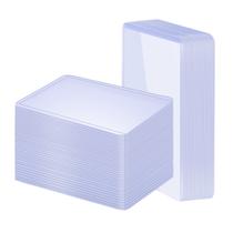 Card Sleeves Top Loaders, pacote de 100 para cartas de beisebol de 3 x 4 polegadas
