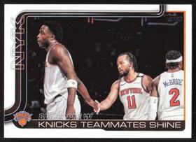 Card Topps 2025-26 274 Jalen Brunson Knicks