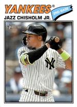Card Topps Heritage 2026 Jazz Chisholm Jr. Yankees
