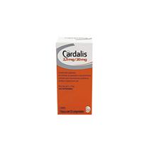 Cardalis Ceva para Cães 2,5/20 Mg - 5 a 10KG - 30 Comprimidos