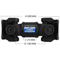Cardan Completo Jacto Uniport 285mm Cardan Completo Jacto Uniport 285mm