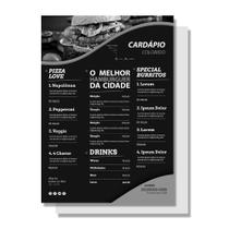 CARDÁPIOS - AP 180G - 30X42CM 1x0- 100 UNI CARDÁPIOS - AP 180G - 30X42CM 1x0- 100 UNI