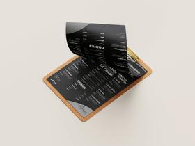 CARDÁPIOS - KRAFT 250G - 21X30CM 1x1- 100 UNI CARDÁPIOS - KRAFT 250G - 21X30CM 1x1- 100 UNI