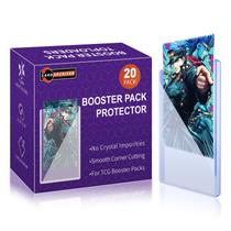 CARDARCHIVER Protetores para Booster Pack 20 Unidades com Capa Rígida UV