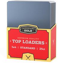 Cardboard Gold Top Loaders 3x4" 35pt, 25 unidades Cardboard Gold Top Loaders 3x4" 35pt, 25 unidades