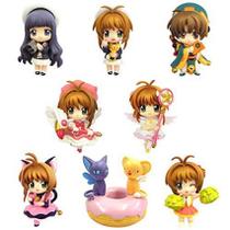 Cardcaptor Sakura Anime PVC Figuras Brinquedos 8Pcs/set (8pcs/set)