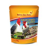 Cardeal E Galo De Campina 500G Reino Das Aves