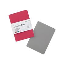 Cardeneta Hahnemuhle Sketch & Note Cinza/pink A6 20 Folhas