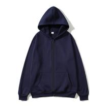 Cardigã Feminino Com Capuz E Zíper, Cor Sólida, Jaqueta Esportiva Casual, Top De Outono Inverno