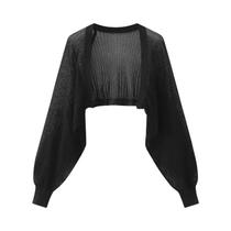 Cardigã Feminino De Verão Em Seda Gelada Francesa, Jaqueta Fina, Colete, Xale, Blusa Externa Cardigã Feminino De Verão Em Seda Gelada Francesa, Jaqueta Fina, Colete, Xale, Blusa Externa