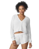 Cardigã florence by mills Bright Side Cropped White XL