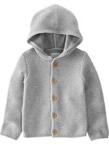 Cardigã little planet by carter's Baby Organic Cotton 6M cinza Cardigã little planet by carter's Baby Organic Cotton 6M cinza