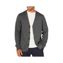 Cardigã Masculino Oversized De Lã Com Decote Em V E Manga Longa, Leve E Tricotado, Moda Esportiva