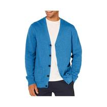 Cardigã Masculino Oversized De Lã Com Decote Em V E Manga Longa, Leve E Tricotado, Moda Esportiva