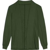 Cardigan Alongado Feminino Malwee Ref. 106180 Cardigan Alongado Feminino Malwee Ref. 106180