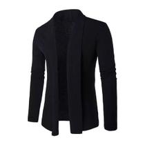 Cardigan Casaco Blazer Longo Masculino