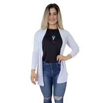 Cardigan Casaquinho Manga Longa KIMONO Casaco Feminino