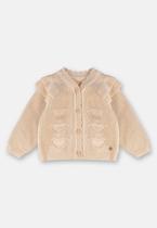 Cardigan em Tricot para Bebê Menina Up Baby