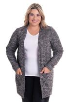 Cardigan Feminino Aberto Tricot Cardigan Feminino Aberto Tricot