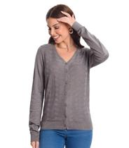 Cardigan Feminino Basico Tricô Rovitex