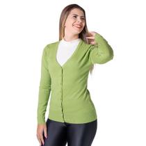 Cardigan Feminino Facinelli 651077 Verde