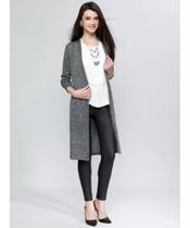 Cardigan Feminino Standard Fit Antracite