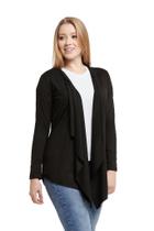 Cardigan Feminino Suede Kimono