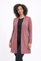 Cardigan (Kimono) Visco Slim Melange Cor:RosaTamanho:M