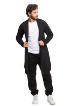 Cardigan Masculino Swag Kimono Sobretudo Blusa De Frio Manga Longa Ca2n