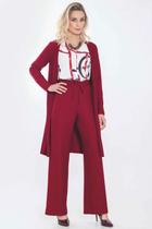 Cardigan Matuta Essencial Vermelho Cardigan Matuta Essencial Vermelho