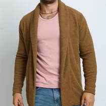 Cardigan Sobretudo Caramelo Masculino