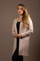 Cardigan Tricô Flocos dos Sonhos Flocada Cardigan Tricô Flocos dos Sonhos Flocada