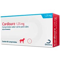 Cardisure 1,25mg - Cães - 80 comprimidos - Dechra