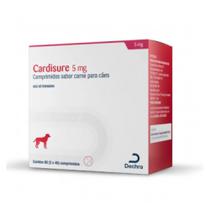 Cardisure 5mg Dechra 80 Comprimidos Tratamento Cardíaco Cães Cardisure 5mg Dechra 80 Comprimidos Tratamento Cardíaco Cães