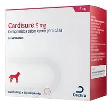 Cardisure Para Cães 5mg - 80 Comprimidos