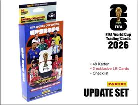 Cards colecionáveis Panini FIFA World Cup 2026 Adrenalyn XL
