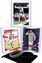Cards de Futebol G.O.A.T Chaser Cristiano Ronaldo - Kit com 3 Cards de Futebol G.O.A.T Chaser Cristiano Ronaldo - Kit com 3