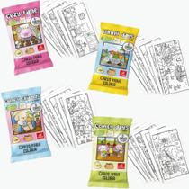Cards para Colorir Colecionáveis Comfy&Cozy - 6 Desenhos Sortidos Cards para Colorir Colecionáveis Comfy&Cozy - 6 Desenhos Sortidos