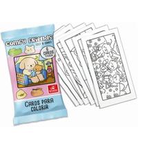 Cards para Colorir COMFY COZY - COMFY Friends