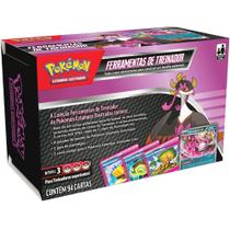 Cards Pokémon Tcg Box Ferramentas De Treinador 94 Cartas Fezandipiti Ex Em Português