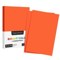 Cardstock S, impressão superfina, laranja escuro, 11x17, 176 g/m2, 50 folhas Cardstock S, impressão superfina, laranja escuro, 11x17, 176 g/m2, 50 folhas