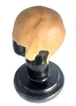 Careca De Silicone Falsa Imita Pele Realista Tom Escuro