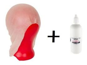 Careca Falsa De Látex + Látex 100 Ml