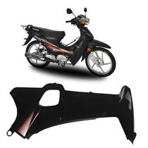 Carenagem aba lateral interno direito iron shineray phoenix gold 50 preto 2011 a 2019