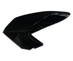 Carenagem Aba Lateral Tanque Fan 160 2016 Ate 2021 Preto Brilhante