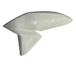 Carenagem Aba Lateral Tanque Titan 160 2016 2017 Branco Ross