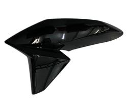 Carenagem Aba Lateral Tanque Titan 160 2016 Ate 2021 Preto Brilhante