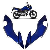 Carenagem Bananinha Farol Lateral Honda CG Start Fan 160 Azul Caraiva 2022 Carenagem Bananinha Farol Lateral Honda CG Start Fan 160 Azul Caraiva 2022