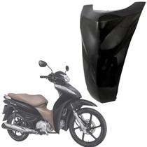 Carenagem bico frontal central honda biz 110/125 preto